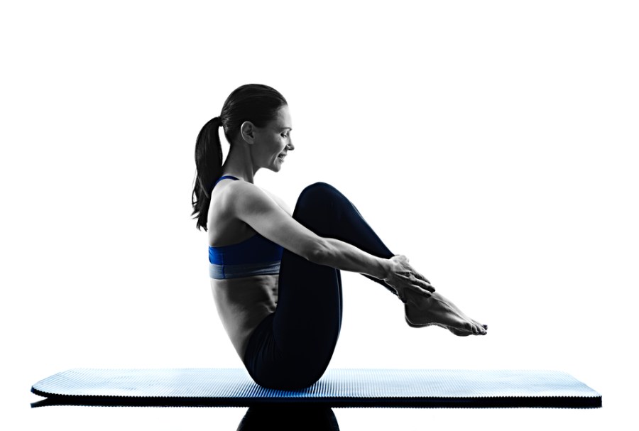 Try these Pilates exercises focusing on strength. And move with