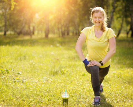 Exercising outside