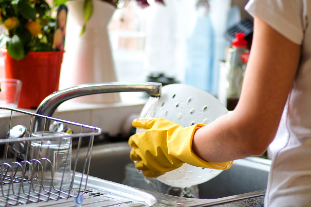 Washing up