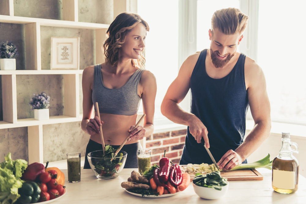 Preparing healthy food