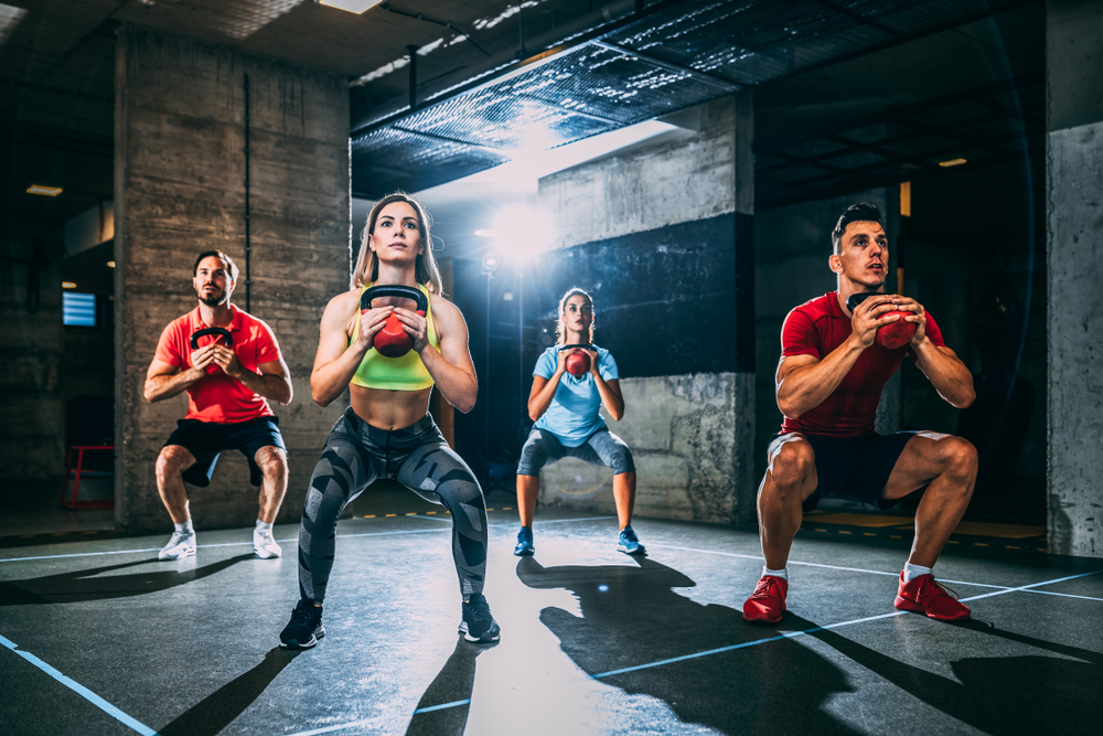 Kettlebell class