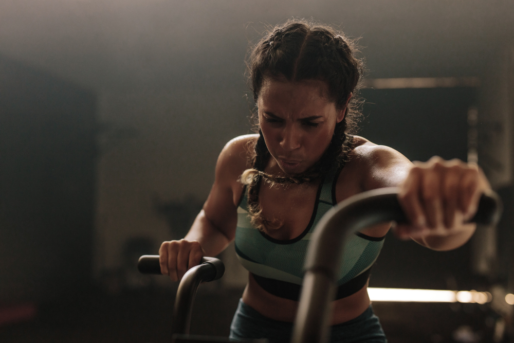 Woman in gym