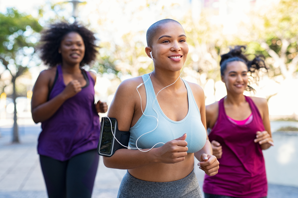 women running