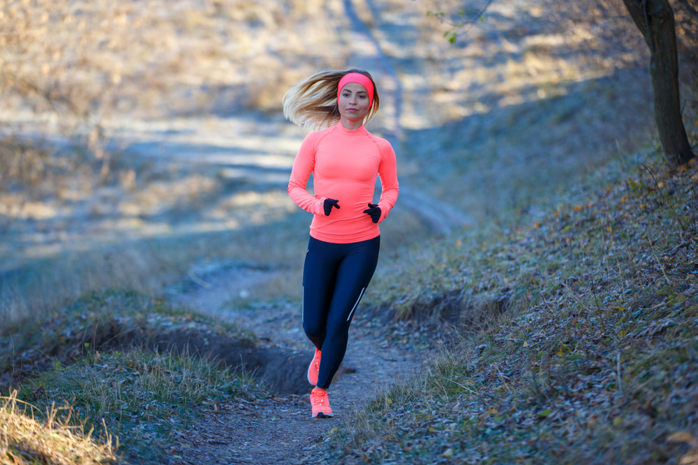 Woman running