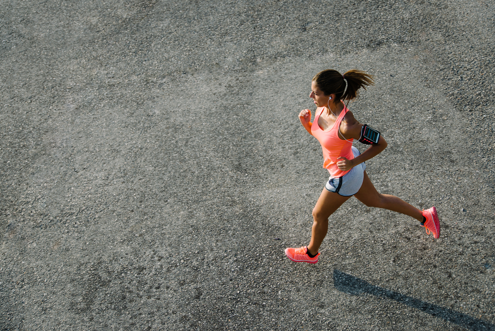 Woman runner