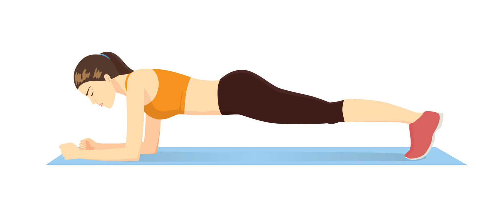 front plank