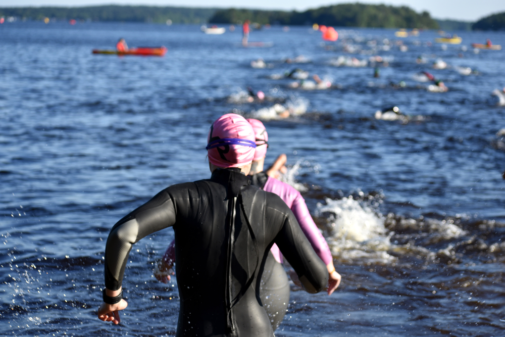 Open water swim 