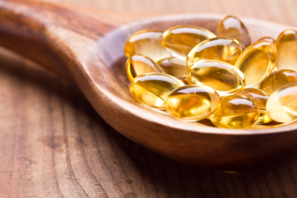 Fish oil capsules