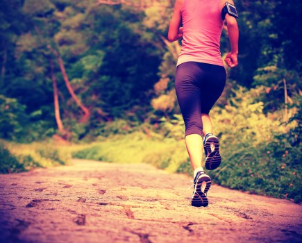 Woman running