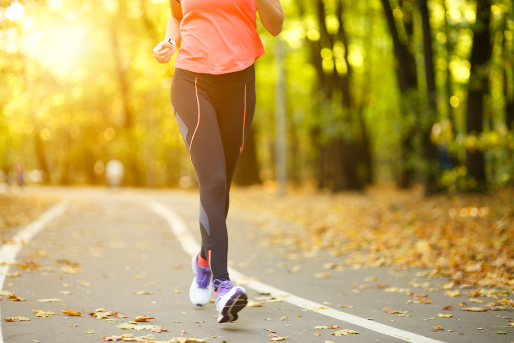 Woman exercising