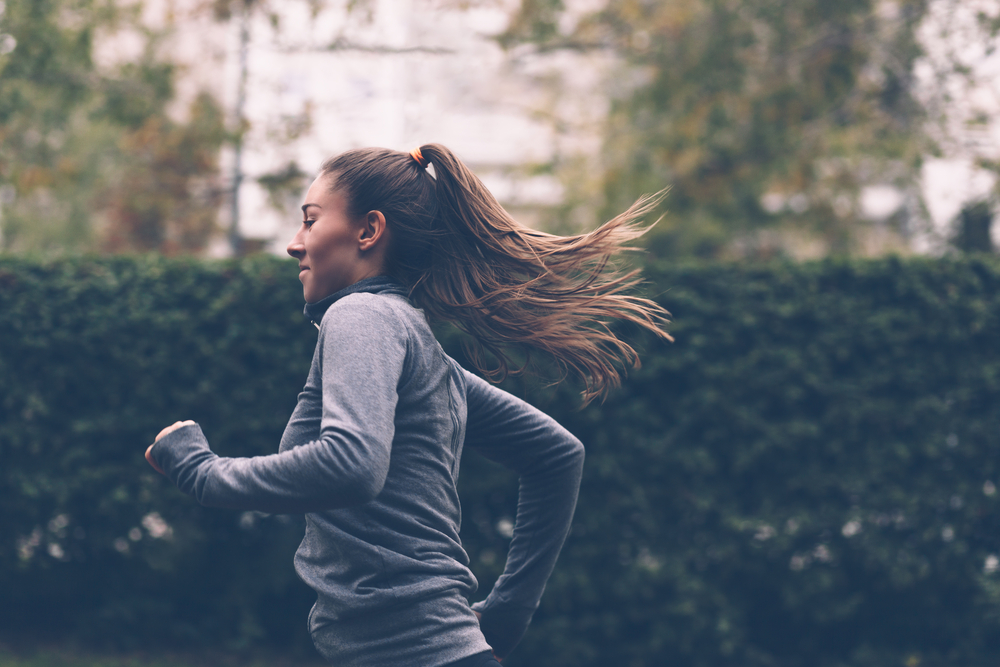 Woman running