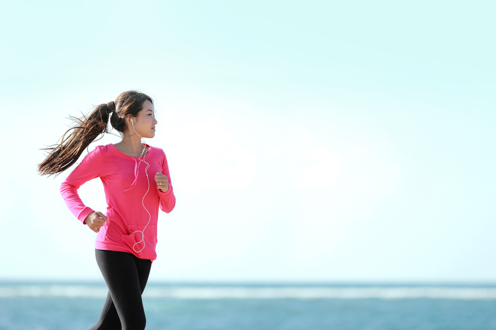 workout motivation woman running