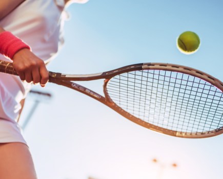 woman playing tennis tennis tips for beginners