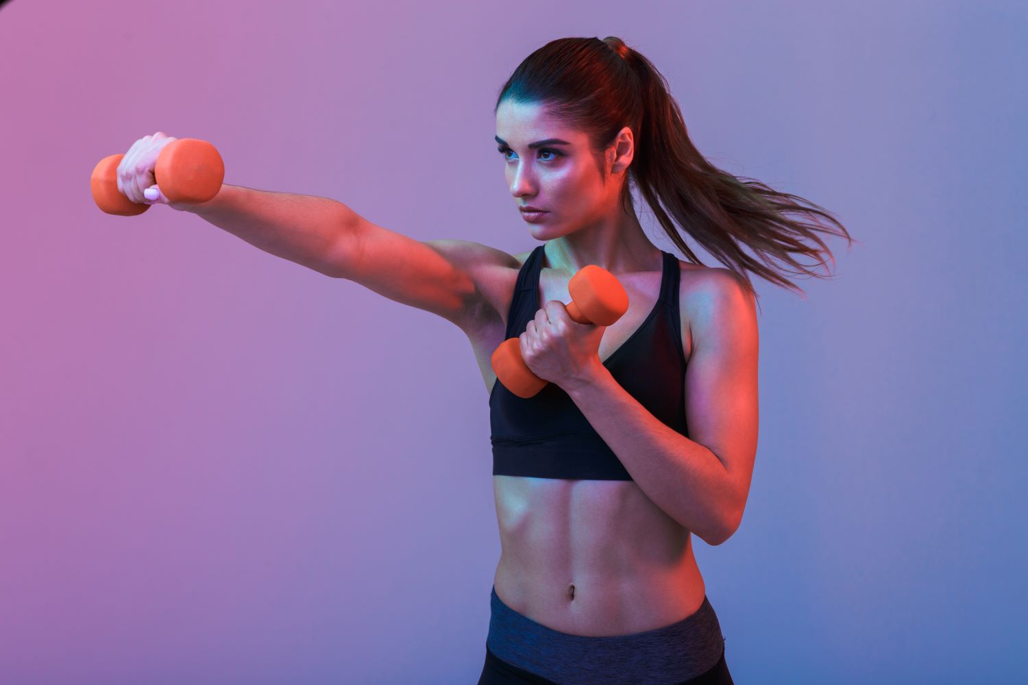 This 20-Minute Upper-Body Dumbbell Workout Builds Muscle At Home