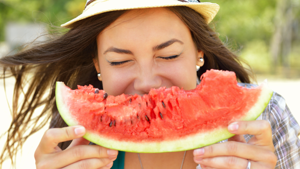 eating watermelon to boost energy