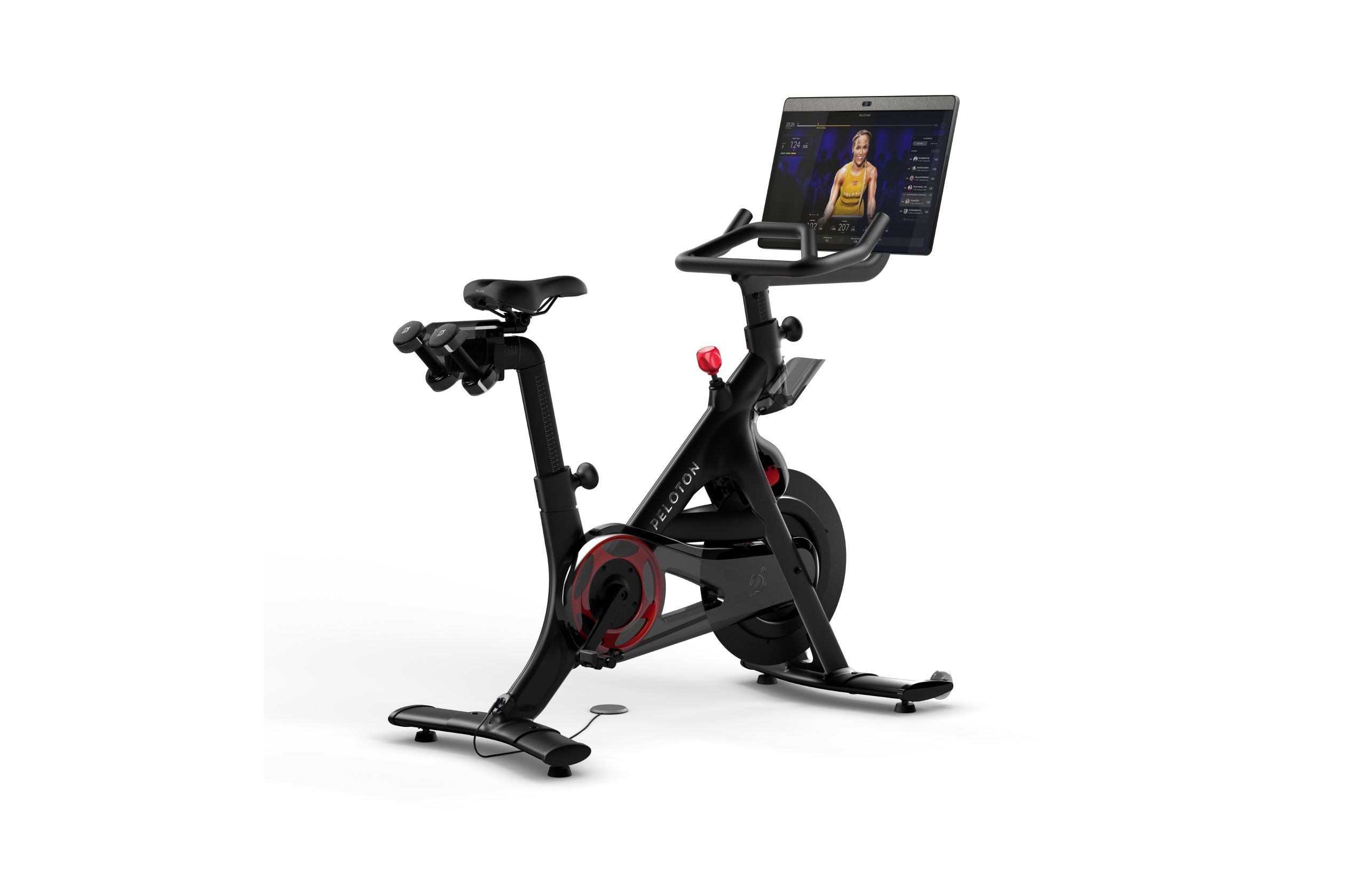 Peloton on wattbike store atom