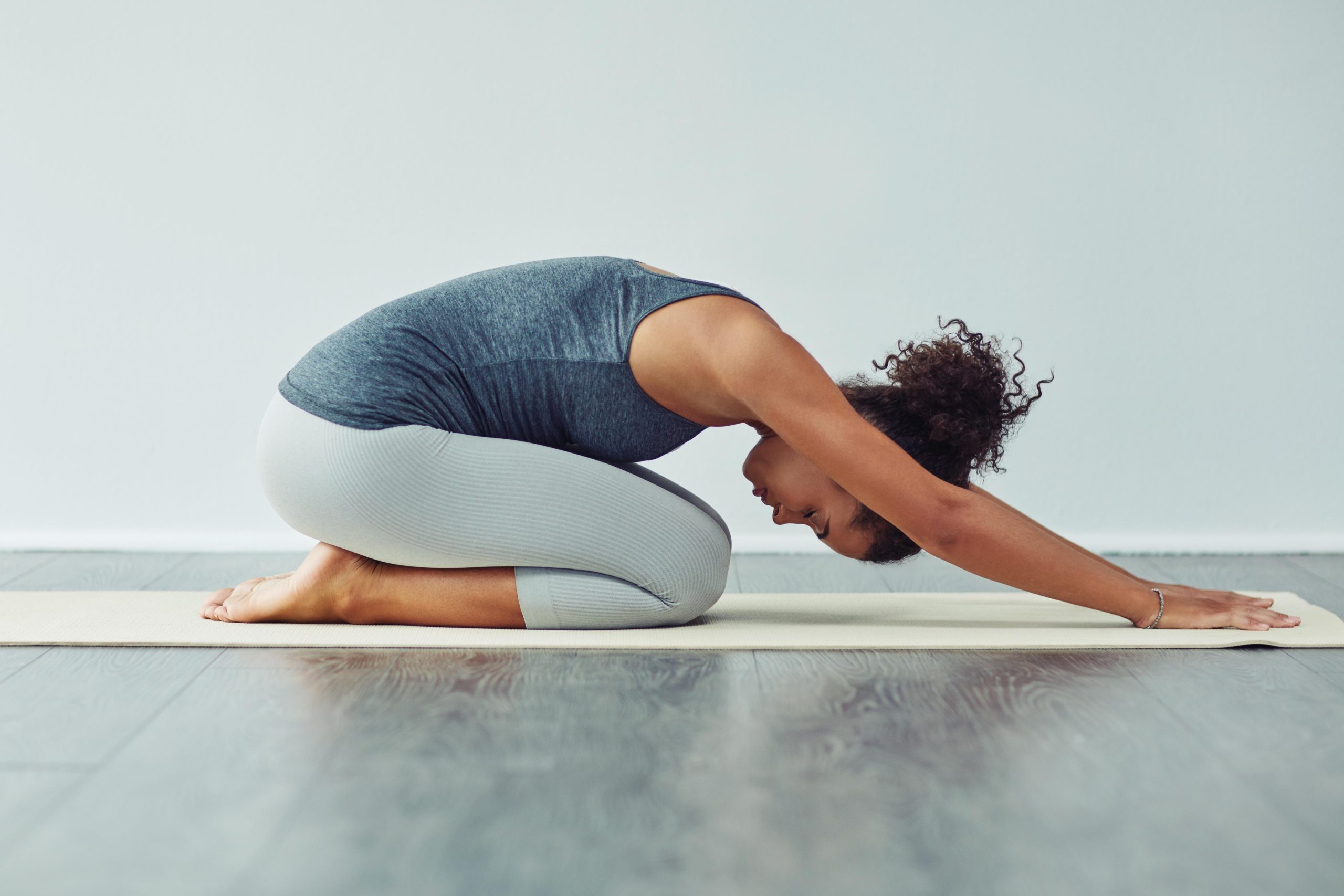 Yoga Poses Boost Immunity Young Woman Stock Vector (Royalty Free)  2101801105 | Shutterstock