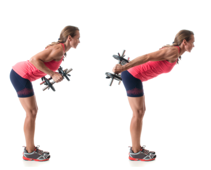 how to do a triceps kickback correct form