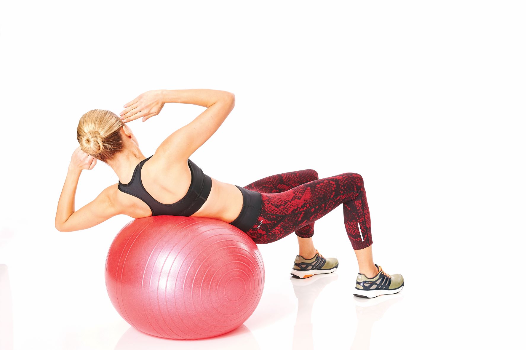 stability ball crossovers