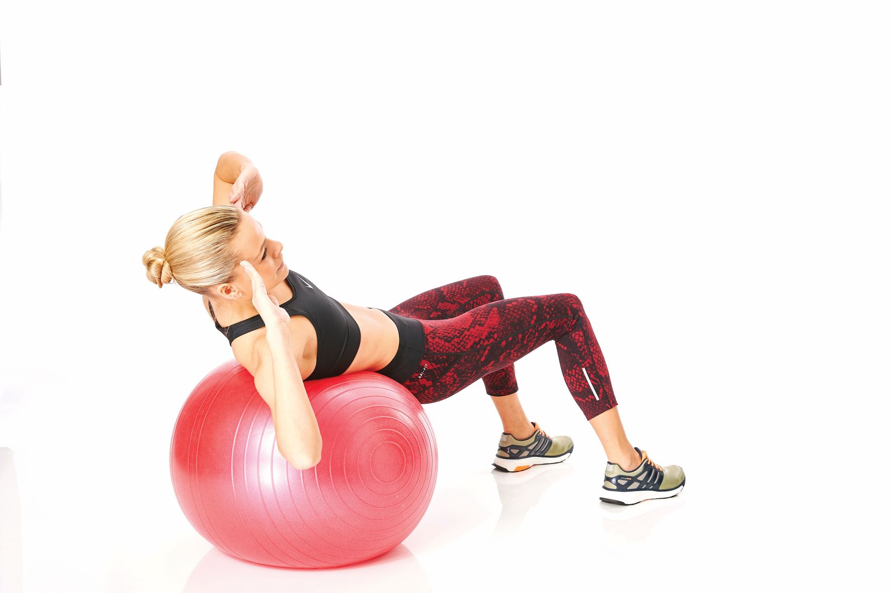 stability ball crossoversbest exercises exercise to lose belly fat