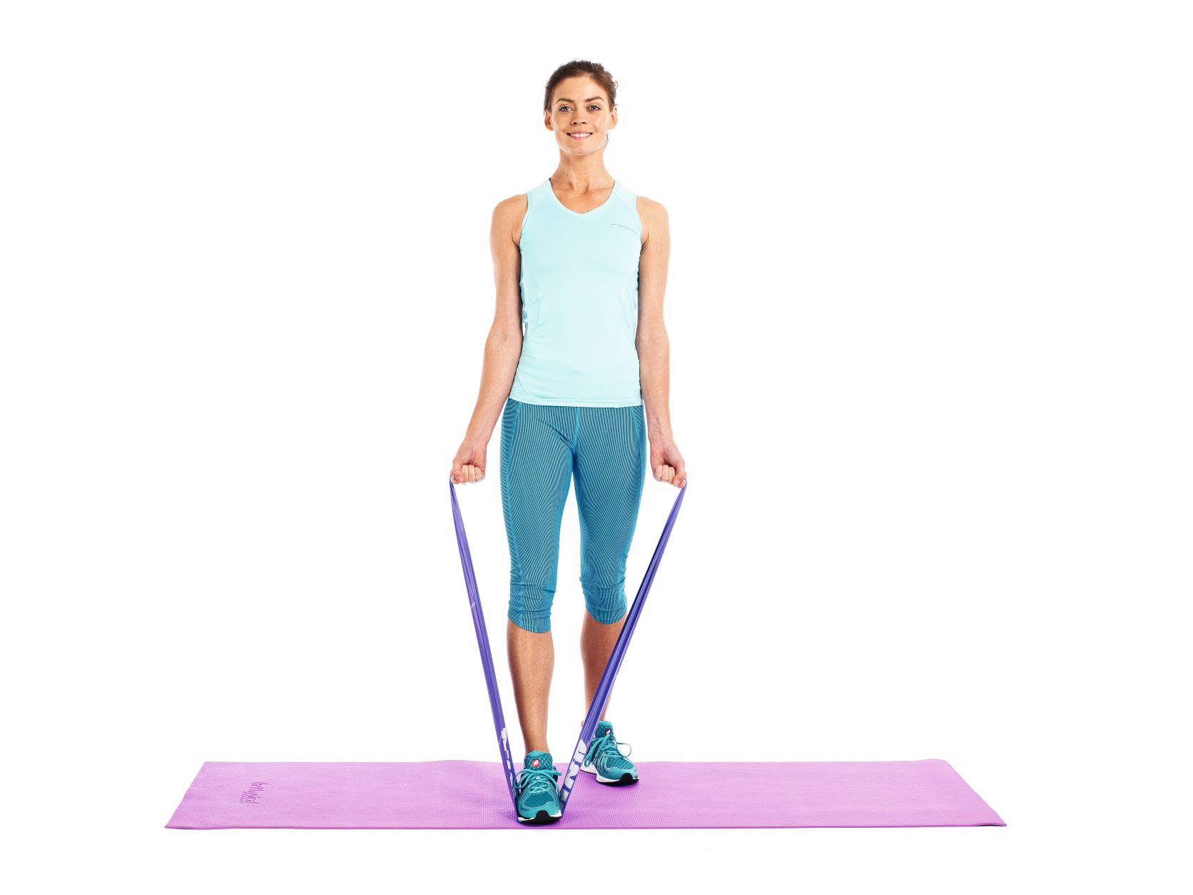 Resistance band bicep curl