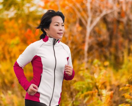woman exercising anti-ageing benefits of fitness