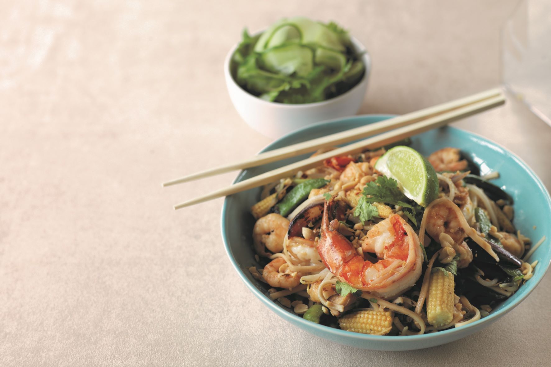 healthy seafood fish pad thai recipes