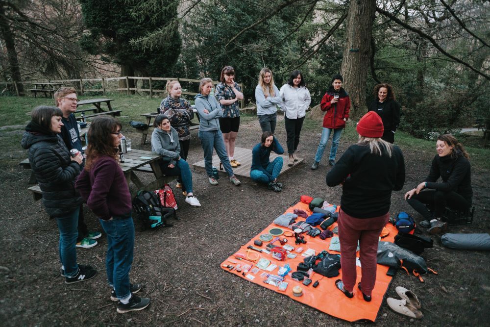 Sisters in the Wild Introduction to Bikepacking Weekend