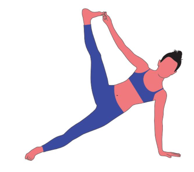 Yoga Side Plank Kernstärke