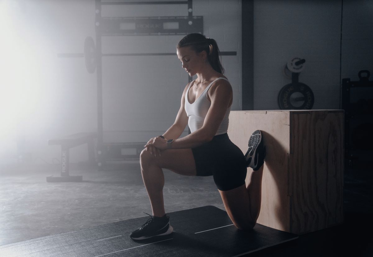 couch stretch post-workout stretching routine