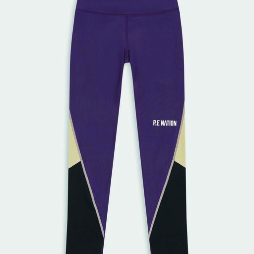 Maximise Legging in Purple Pennant