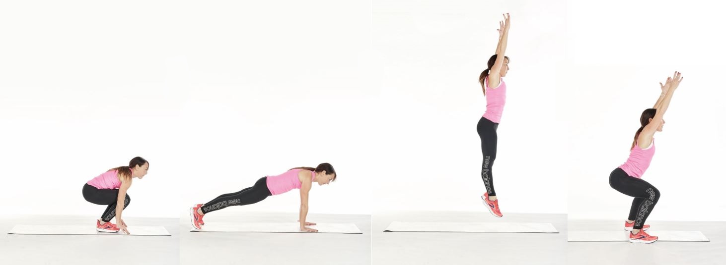 how to do a burpee with correct form 