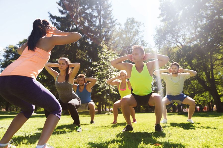 outdoor fitness activities workout classes