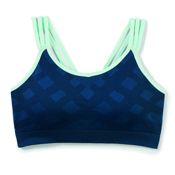 Women’s Merino Sport Seamless Strappy Bra, 