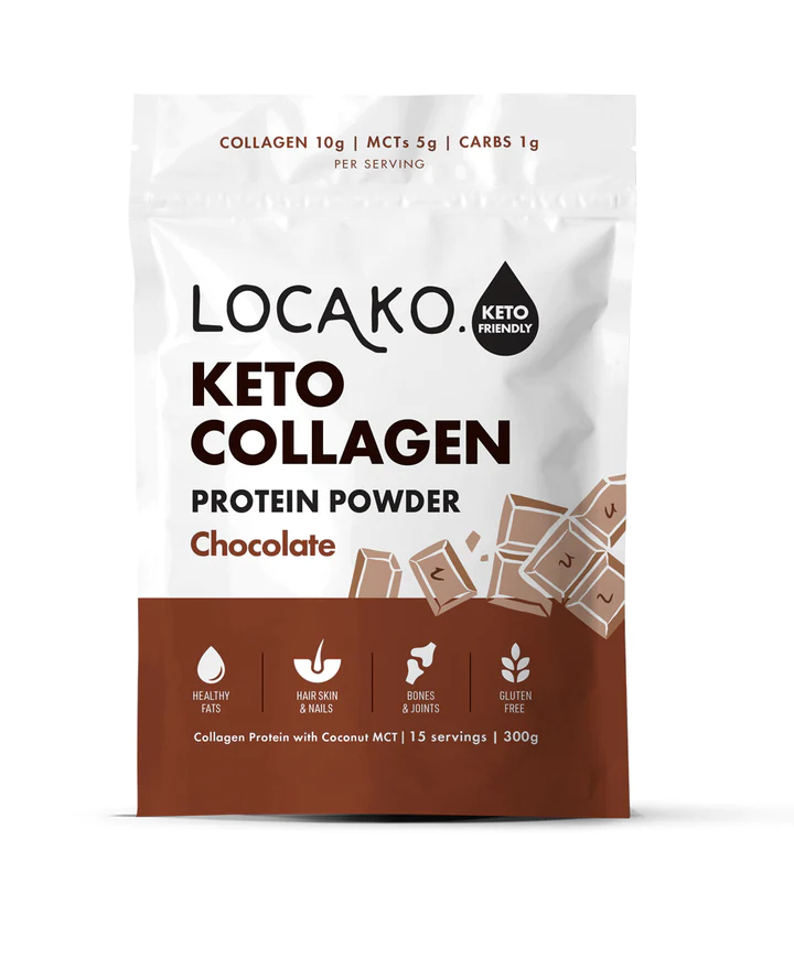 locako keto chocolate collagen powder