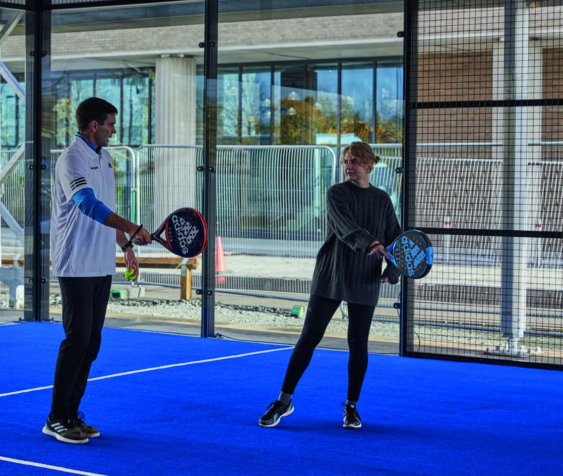 padel tennis lesson summer workout trends