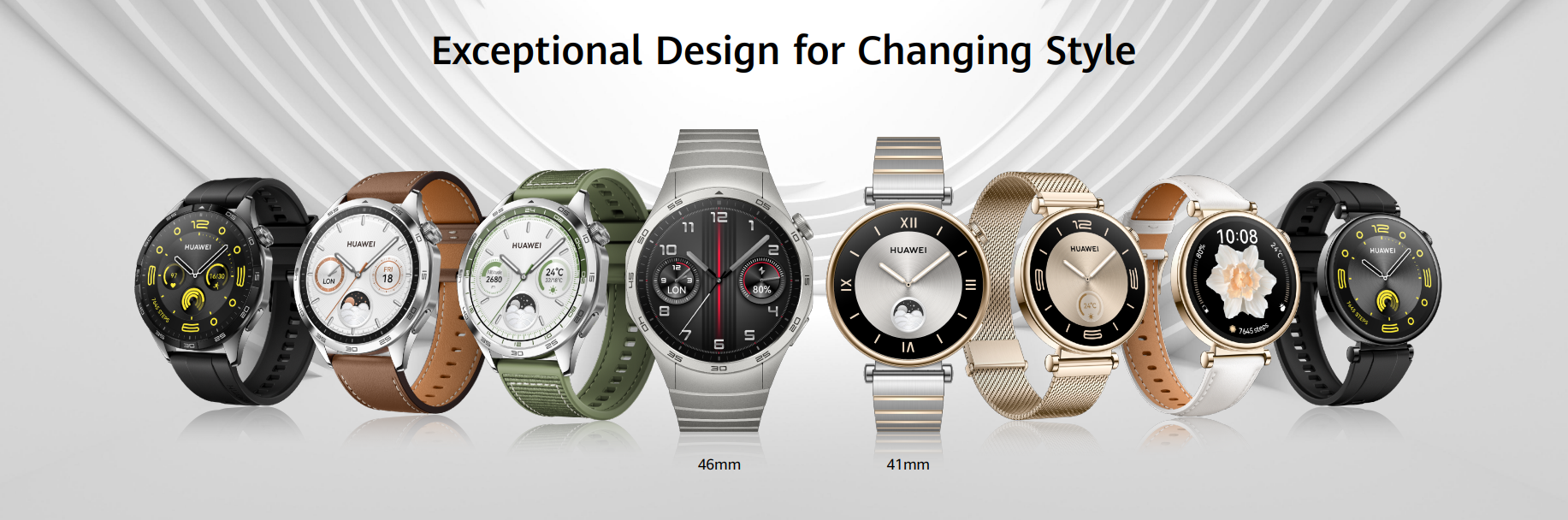 Huawei takes on the Fashion Tech Market with its Huawei Watch GT 4