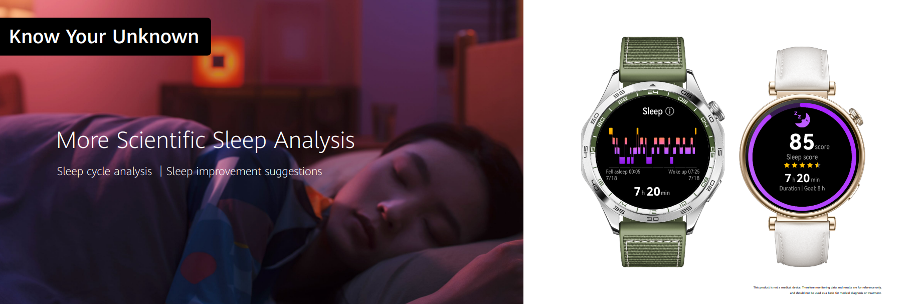 Huawei gt watch discount not tracking sleep