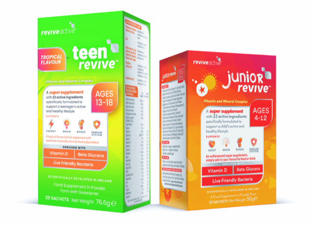 Revive active junior teen supplements