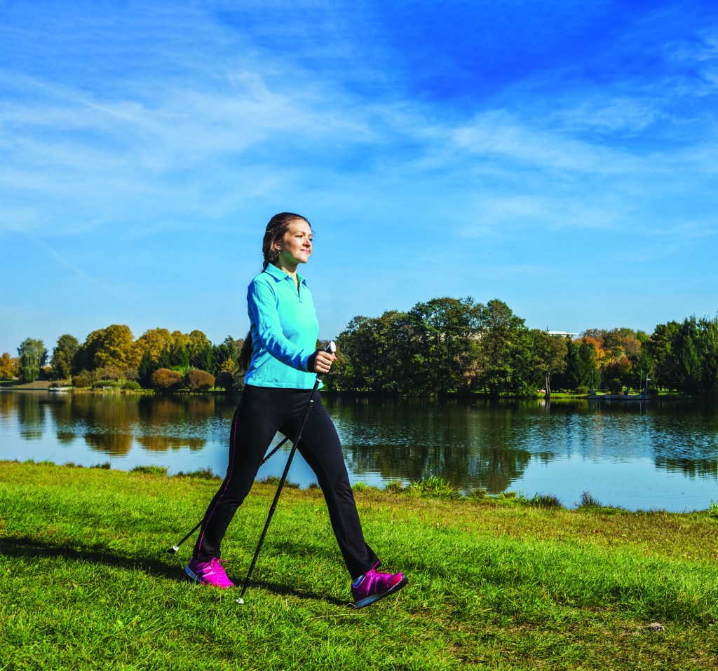 Go on a walking workout this summer