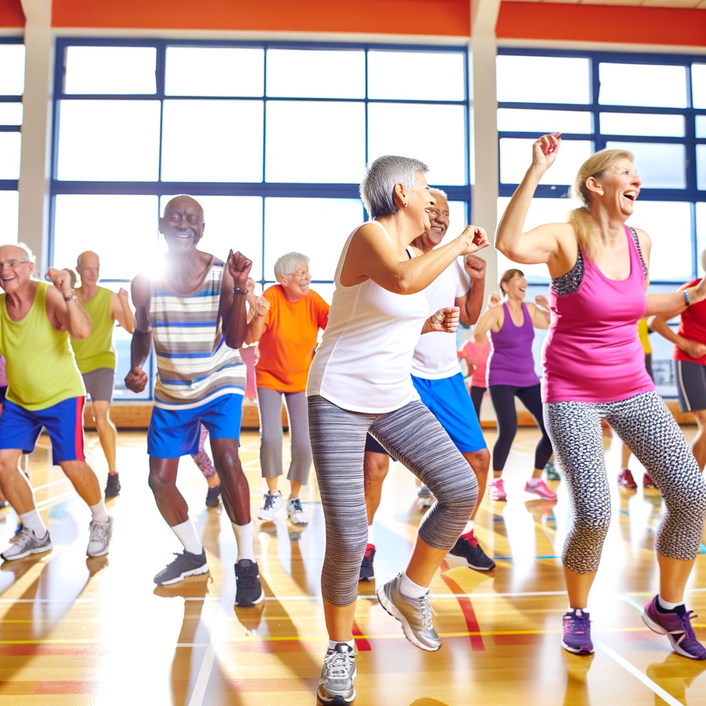 Zumba also has the social interaction aspect