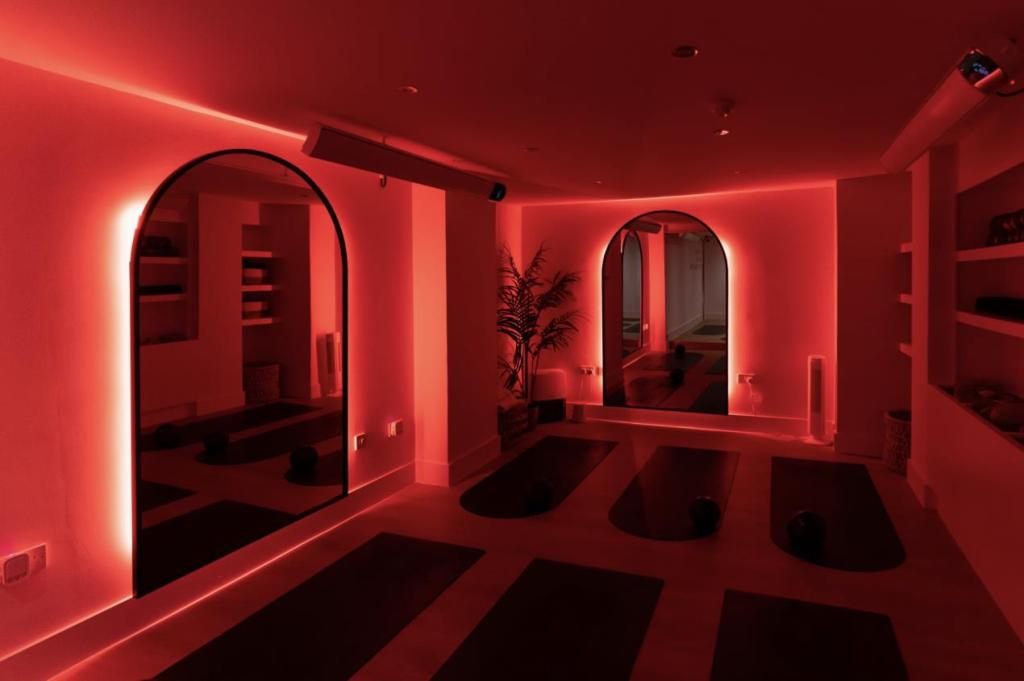 Studio281 Pilates studio with red light therapy