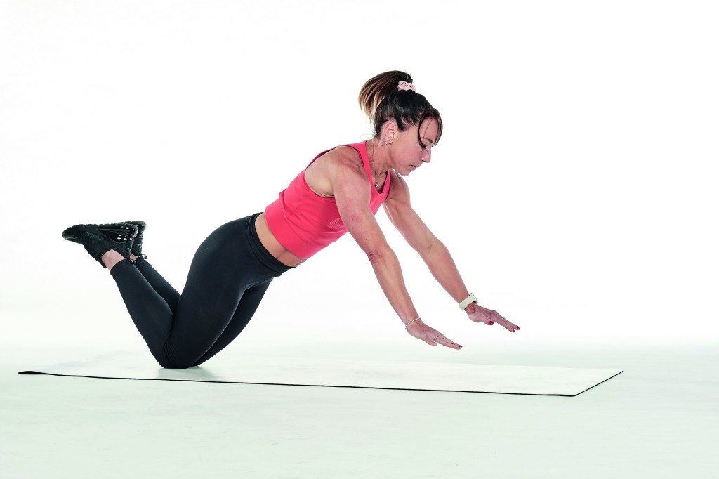 This exercise mat workout will keep your training fun while toning the body from head to toe