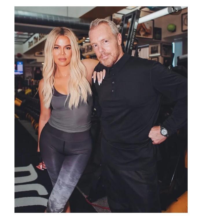 Gunnar with Khloe Kardashian