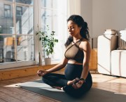 Try this prenatal yoga first trimester flow
