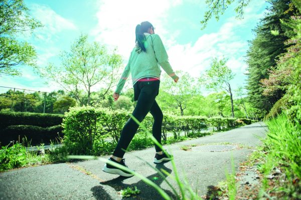 Personal trainer Sarah Campus explains how to use walking for fitness training