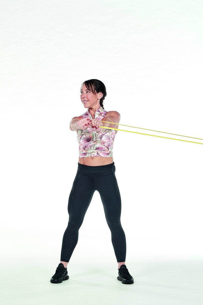 If you’re looking for a full-body burn with minimal equipment, a resistance band workout could be just what you need