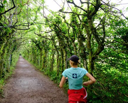 Woman running