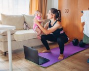 Rebuild strength in your core, back and shoulders to meet the demands of motherhood with this postpartum workout
