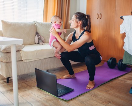 Rebuild strength in your core, back and shoulders to meet the demands of motherhood with this postpartum workout